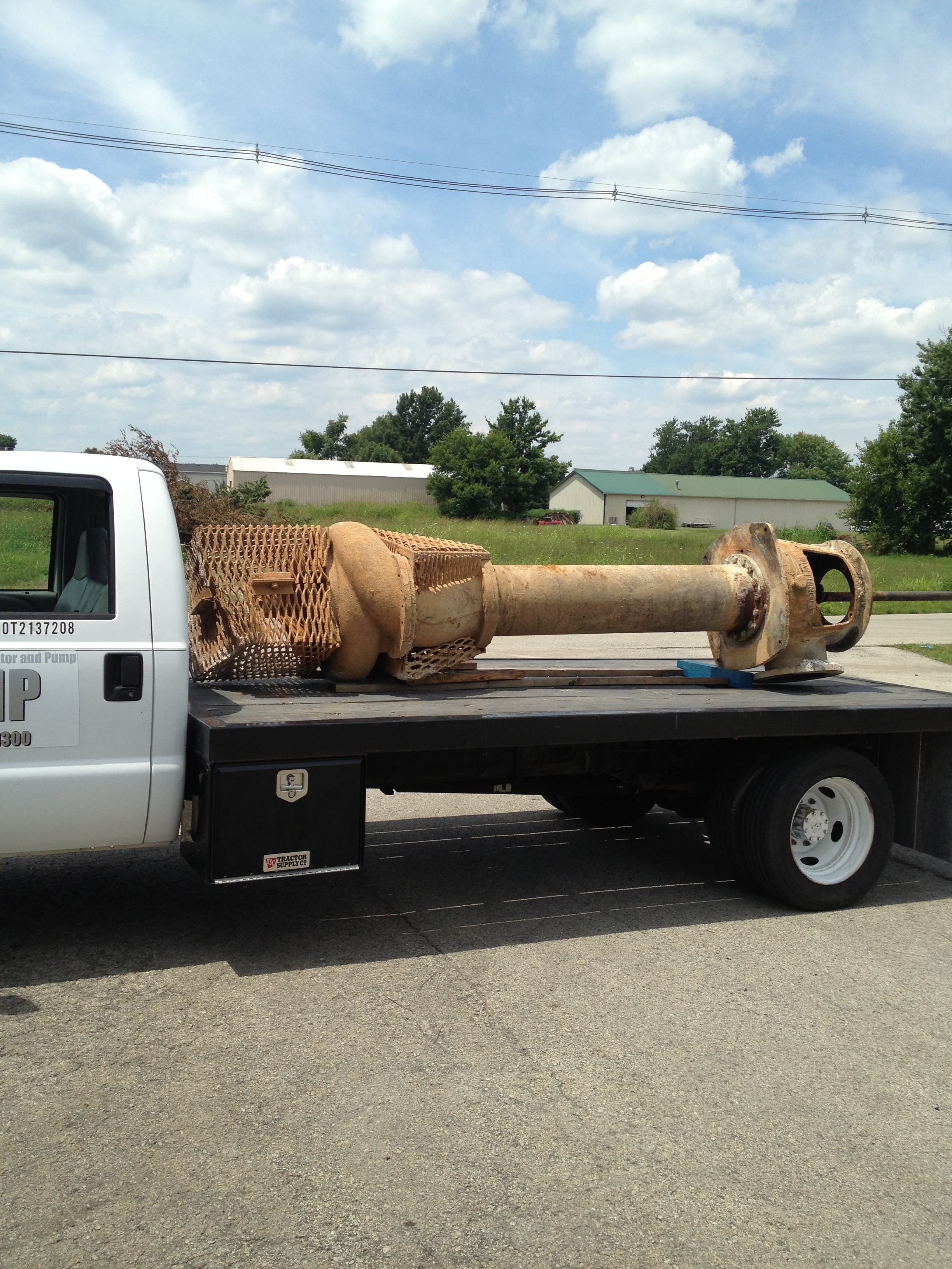 INCOMING PUMP FOR REPAIR